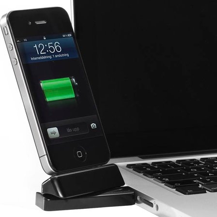 iPhone 4 / 4s Innovazione USB-dockning vridbar 180 grader