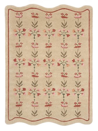 Rosalina 200X300 Beige/Terracotta Tapis De Laine