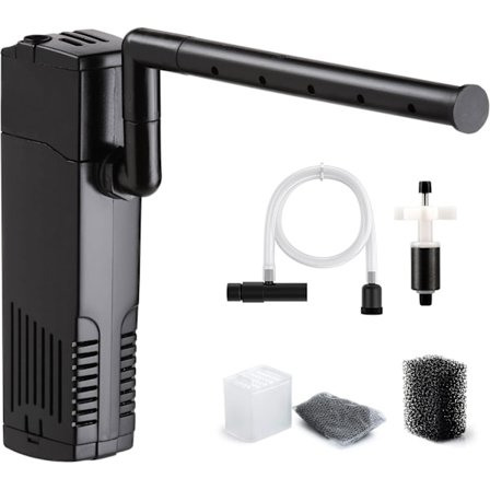 NICREW 40L-80L Akvarie Internt Filter, Pumper og Filtre til Ferskvands- eller Saltvandsakvarium
