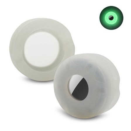 AirTags lemmikkieläinten paikannuslaitteen silikonisuojus - Valoisa Vihreä / Koko: S