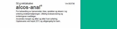 Alcos-Anal rektalsalve