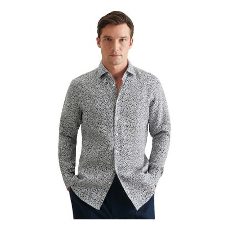 Seidensticker Business Shirt Regular , Grijs , Heren , Maat: XL