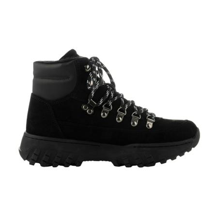 Woden Iris Track Suede Sort, Dame Støvler, Størrelse: 37 EU