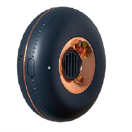 Bærbar Luftrenser Køleskab Deodorizer Filter Køleskab Køkken Toilet Kæledyr Område Rengøringsmiddel Blå OD