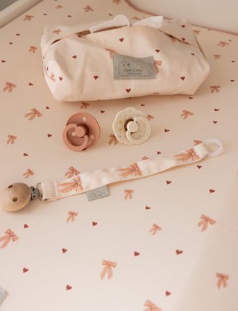 Cam Cam Copenhagen Wet Wipe Cover - Gots - Pink - ONE SIZE