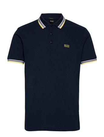 Paddy Polos Short-sleeved Sininen BOSS