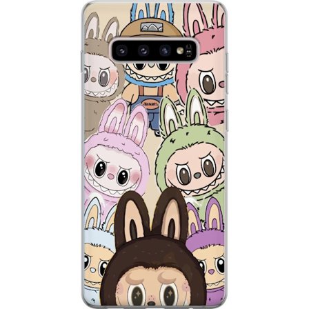 Kompatibelt Mobilskal till Samsung Samsung Galaxy S10+ The Monster Edition Samlarfigur Anime