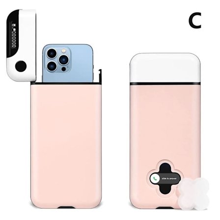 Smartphone Låslåda med Timer, Portabel Tidslåslåda för iPh/NC/