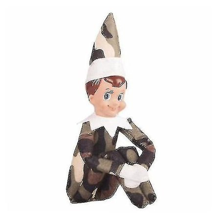 Nissen på hylden dreng pige figur julegave plys dukke legetøj julegave