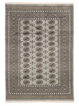 Pakistan Bokhara 2Ply Rug Hand Knotted 170X241 Brown/Dark Yellow Pakistan