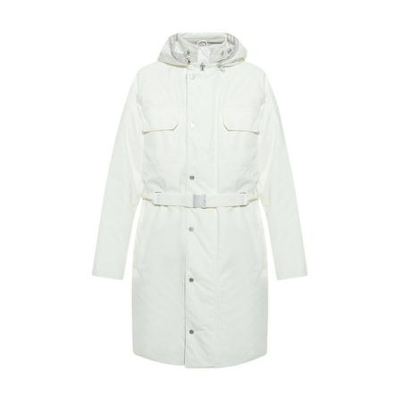 Canada Goose, Jacket with detachable hood Wit, Heren, Maat:L,Katoen