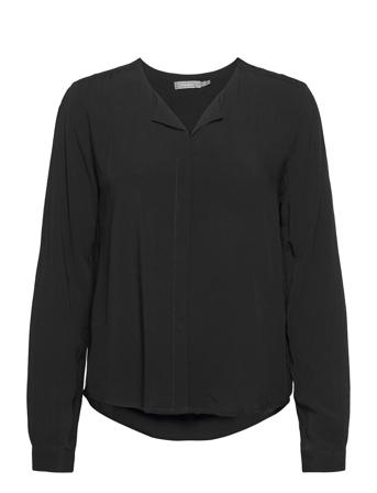 Frhazavisk 1 Shirt Bluse Langærmet Sort Fransa