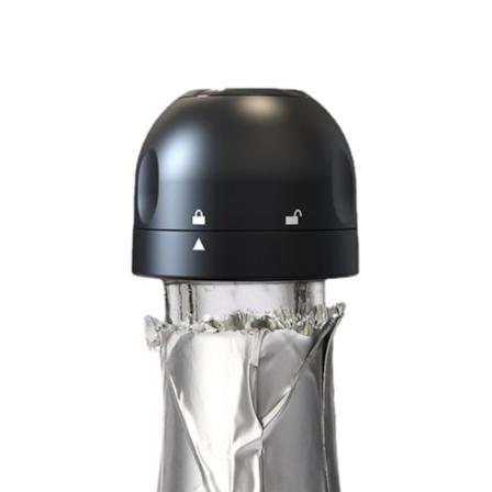 Champagneflaskpropp 7 dagar förseglad och färsk matkvalitet silikonvinflaskpropp (speciell champagnegaslåspropp),