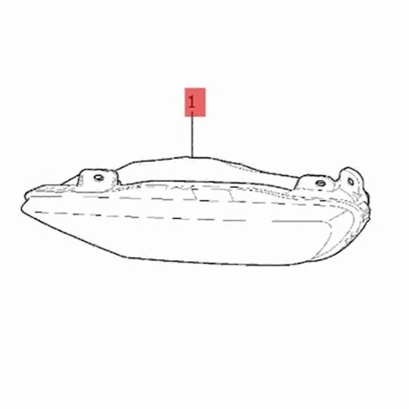 Bil Främre LED Dimljus Anti-Dimljus för Volvo 31395866 31434667 R