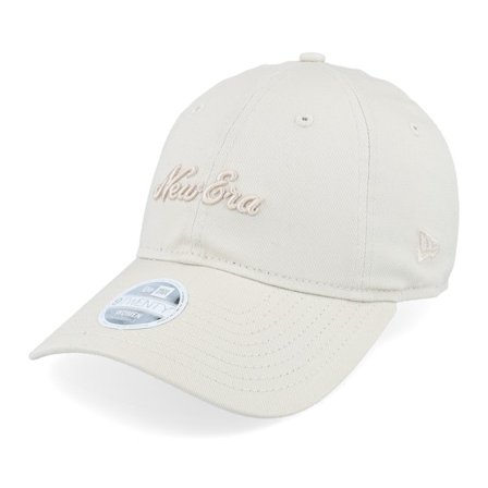 New Era - Beige - unconstructed - Cap - Womens 9TWENTY Stone/Stone Dad Cap - Hatstore