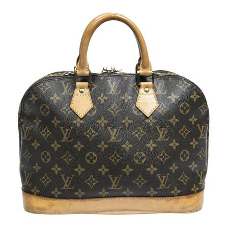 Louis Vuitton Vintage Pre-owned Alma PM , Bruin , Dames , Maat: ONE Size Vintage Tassen