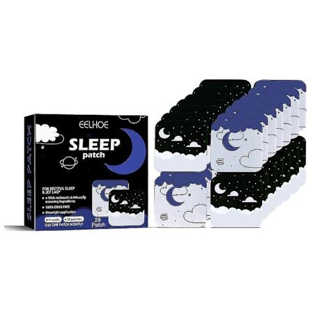28 stk. Søvnklistermærker Insomnia Behandlingsplaster Søvnplaster