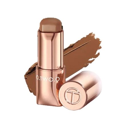O.TWO.O Bronzer Stick Kremete Silkemyk Tekstur Naturlig Langvarig HD Skulpturerende Kontur Stick Ansiktsminke 03 MOCHA one-size