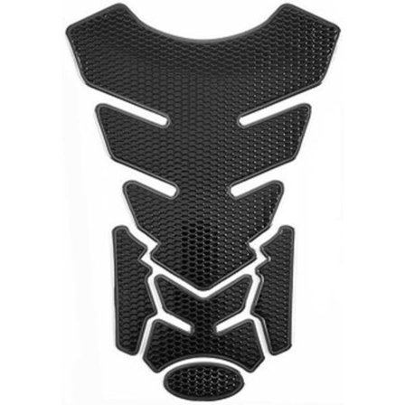 Tank Pad, Motorcykel Tank Skydd, Bränsletank Pad Klistermärken, Motorcykel Tank Klistermärke Skydd, för Motorcyklar Universal, Svart (PVC)