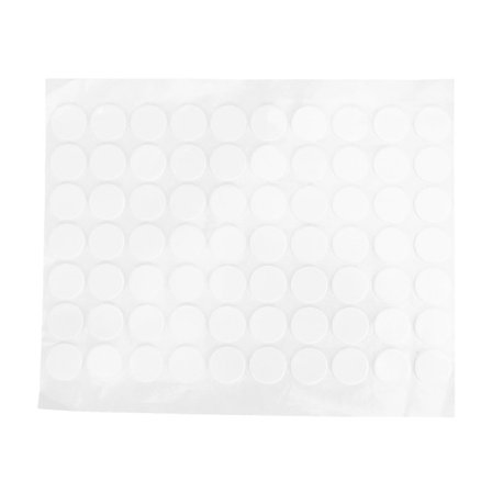 Dobbeltsidig selvklebende tape akryl gjennomsiktig DIY klistremerke for veggfotorammer dekorasjonerRund