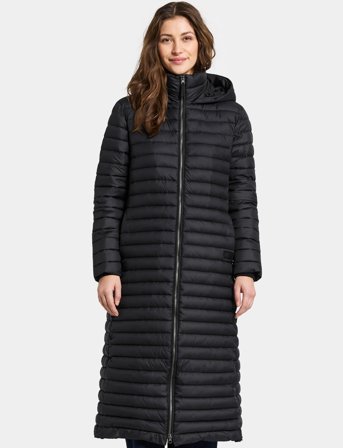 Didriksons Lykke Wns Parka L - Black - 44