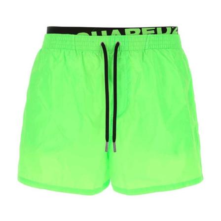 Dsquared2 Beachwear Grøn, Herre Badeshorts, Størrelse: M