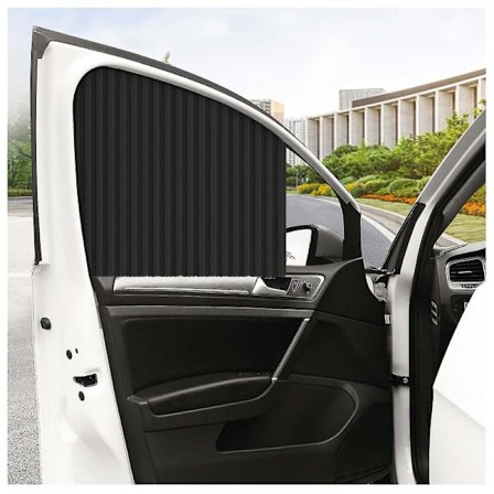 4 kpl auton sivulasin aurinkosuojat, yleismalliset magneettiset yksityisyysverhot