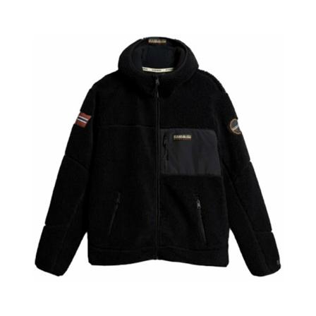 Napapijri, Jacket Czarny, Mężczyzna, Rozmiar: 2XL