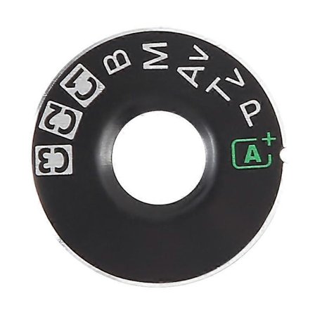 Til Canon EOS 5D Mark III OEM Mode Dial Jern Pad