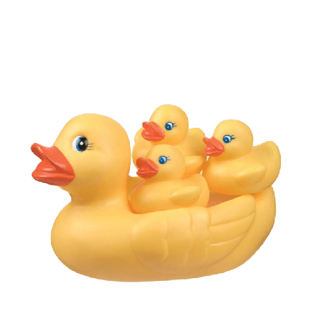 Playgro Badanka, Duckie family Övrigt Gul ONESIZE