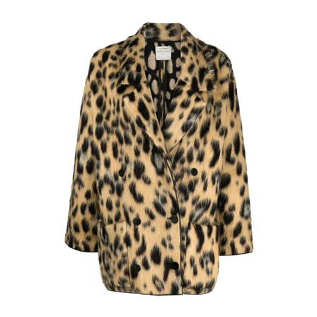 Forte Forte, Single-Breasted Coats Bruin, Dames, Maat:S