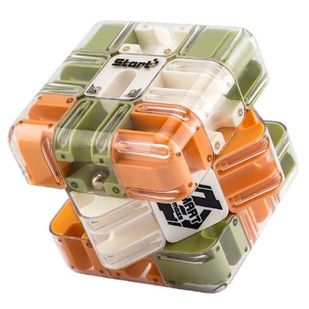 Stimulerende Gyro Puzzle Cube | 3D Maze Brain Teaser Leke for Barn & Voksne[GPA]