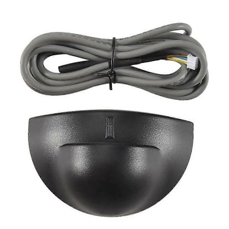 PIR Rörelsesensor Utgång torr kontakt Detektor för Automatisk Dörråtkomstkontroll, Svart