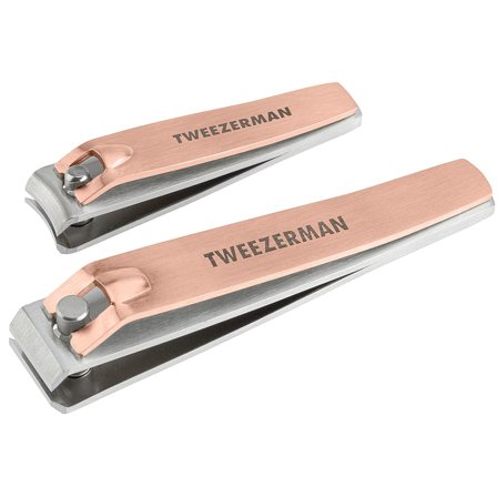 Tweezerman Retail Combo Clipper Set Rose Gold, Makeup, Negletilbehør, Neglesakse
