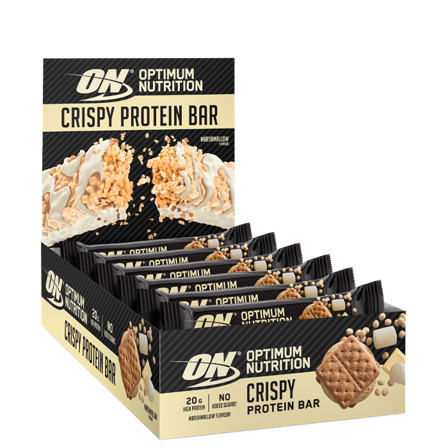 Optimum Nutrition 10 x Crispy Protein Bar 65 g