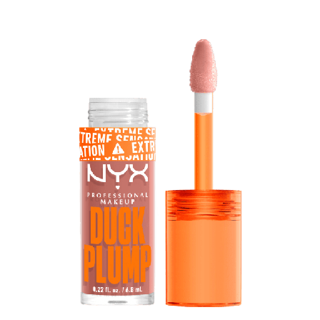 NYX Professional Makeup Duck Plump Lip Lacquer Läppglans Unisex Brun 7 ML