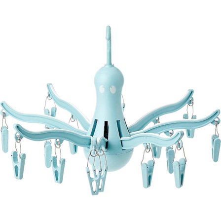 Hengende tørkestativ, blå, one size