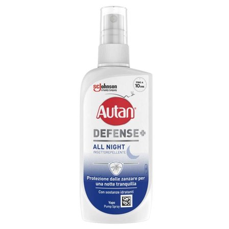 Autan Defense All Night Spray Antizanzare Tafani E Zecche Con