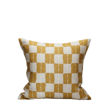 Littlephant Karin - Mustard Yellow Kuddar Gul 40x40 cm