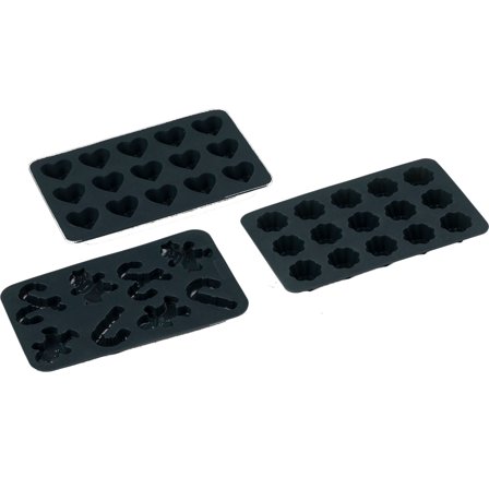 Blomsterbergs Chokladformar i silikon - 3 st | Bakning > Kakbakformar > Chokladform | Bagaren och Kocken