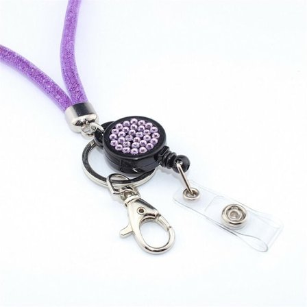 Telefon Lanyard Badge Holder Lättviktig Skrivbord Lanyard Telefon Mesh Krage med Universell Nyckelring Kamera