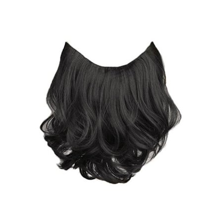 Peruk Långt lockigt hår 25CM3 3