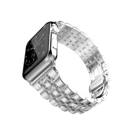 Apple Watch Ultra/Ultra 2 49mm etc Klockarmband i Rostfritt stål - Silver
