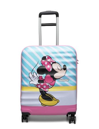 Wavebreaker Disney - Kiss Spinner 55 Minnie Pink Kiss Accessories Bags Travel Bags Multi/mønstret American Tourister*Betinget Tilbud