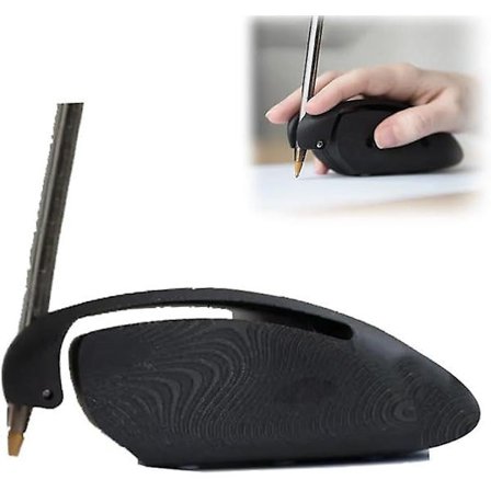 Hjelpemiddel for skriving og tegning, pennholder for personer med Parkinsons sykdom, ergonomiske blyantgrep