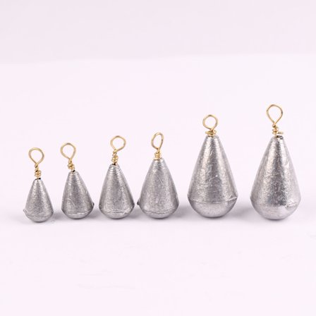 25 stk små fiskesøkker - Blandede 8 størrelser dyphavsfiskesøkker