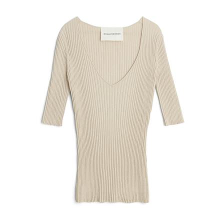 By Malene Birger Ajunie blouses , Beige , Dames , Maat: S