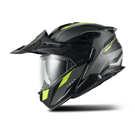 Åpningshjelm Nexx X.Lifecountry Terra MT Matt neongrå S