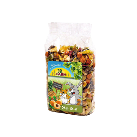 JR FARM - Fruktsalat Tørket 200 g - Smådyr - Godbiter og gnagestenger - Naturlig godbit - ZOO.no
