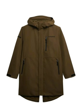 Superdry Sport | Hooded Tech Fishtail Parka | S